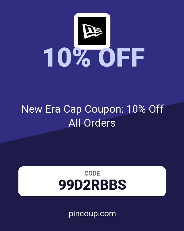 New Era Cap Coupon: 10% Off All Orders