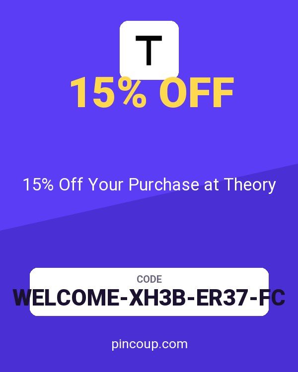 15% Off Your Purchase at Theory