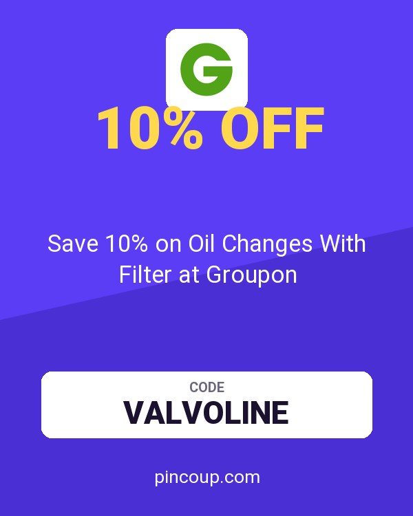 Save 10% on Oil Changes With Filter at Groupon