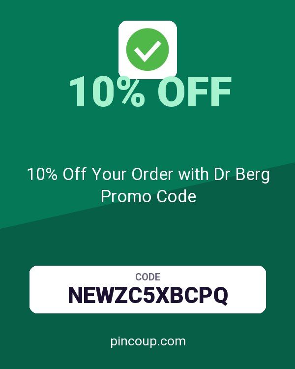 10% Off Your Order with Dr Berg Promo Code