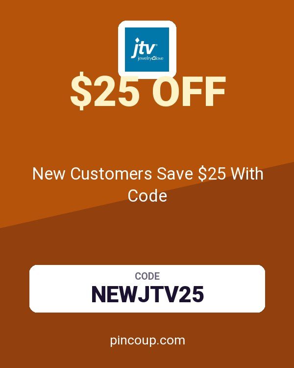 JTV Jewelry coupon: New Customers Save $25 With Code