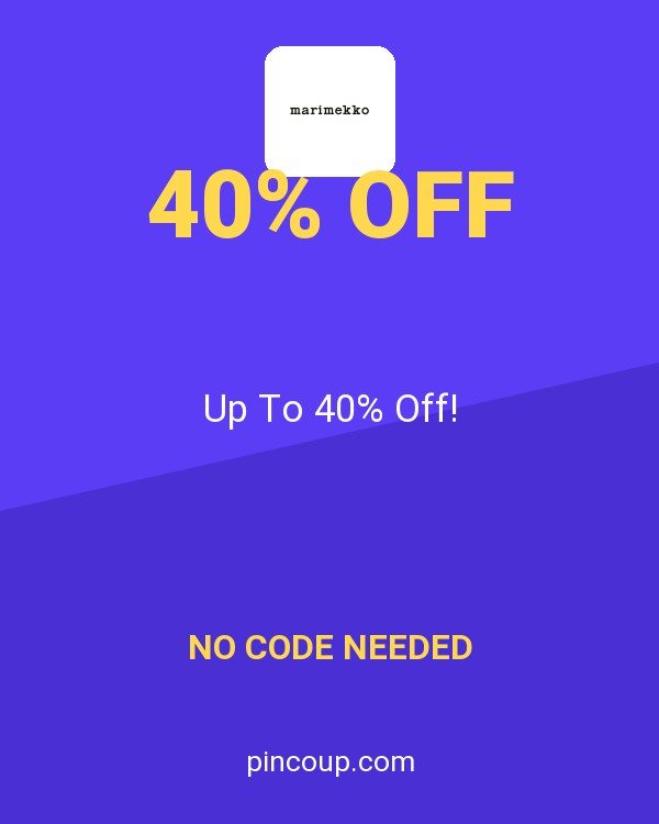marimekko coupon: Up To 40% Off!