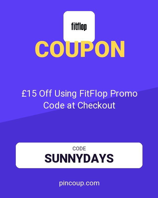 £15 Off Using FitFlop Promo Code at Checkout