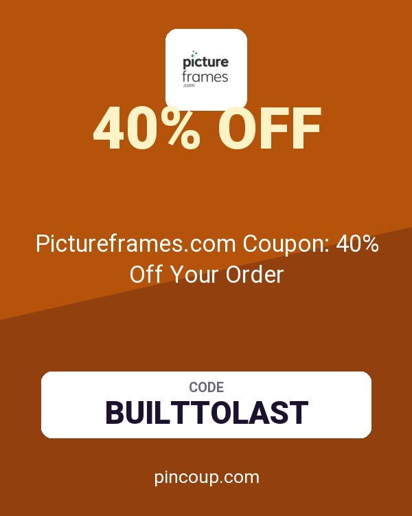 Pictureframes.com Coupon: 40% Off Your Order