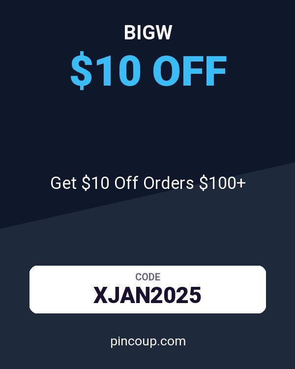 Bigw coupon: Get $10 Off Orders $100+