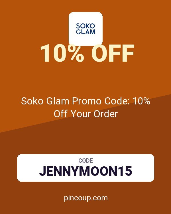 Soko Glam Promo Code: 10% Off Your Order