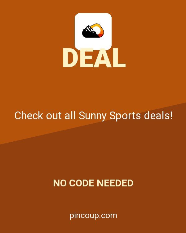 Check out all Sunny Sports deals!