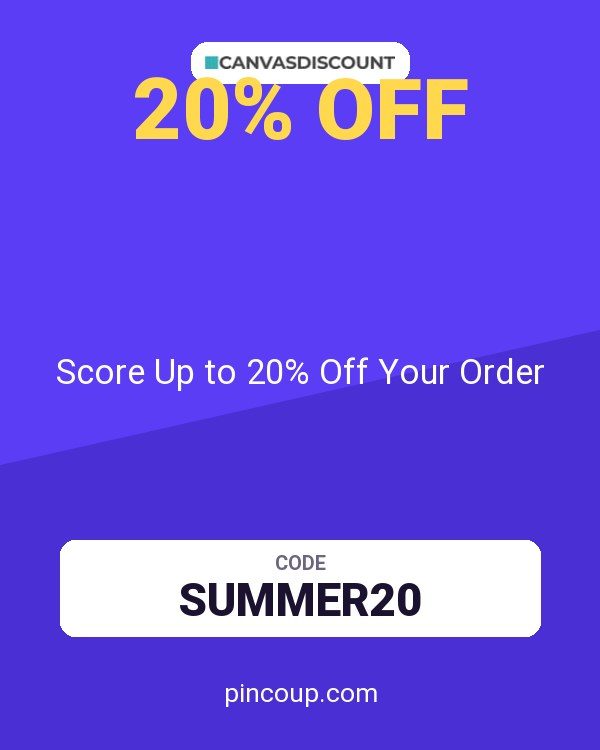 Canvasdiscount coupon: Score Up to 20% Off Your Order
