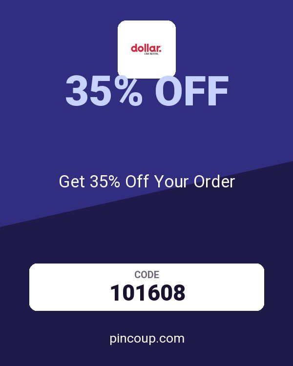 Dollar Rent-a-Car, Inc. coupon: Get 35% Off Your Order