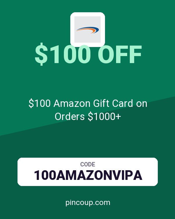 AnyPromo coupon: $100 Amazon Gift Card on Orders $1000+