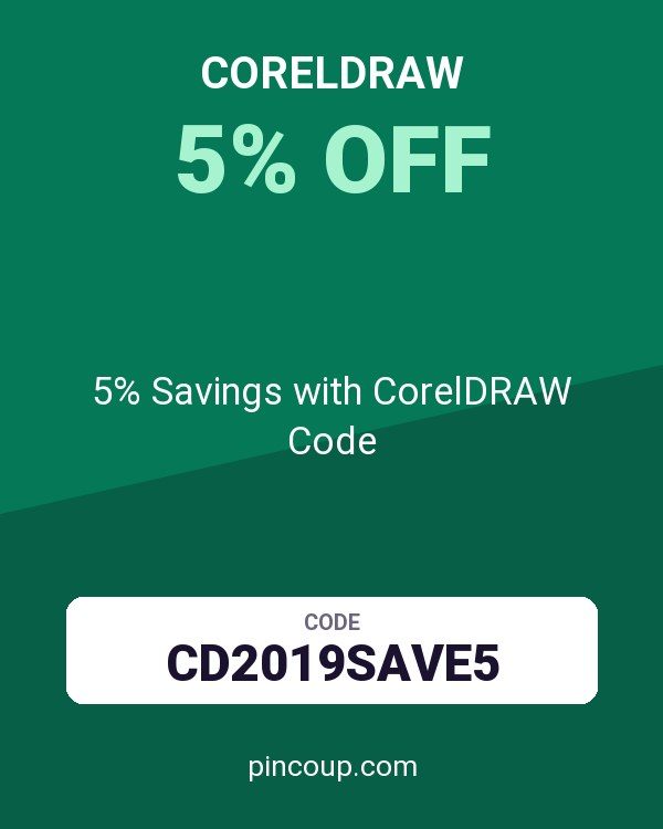 5% Savings with CorelDRAW Code