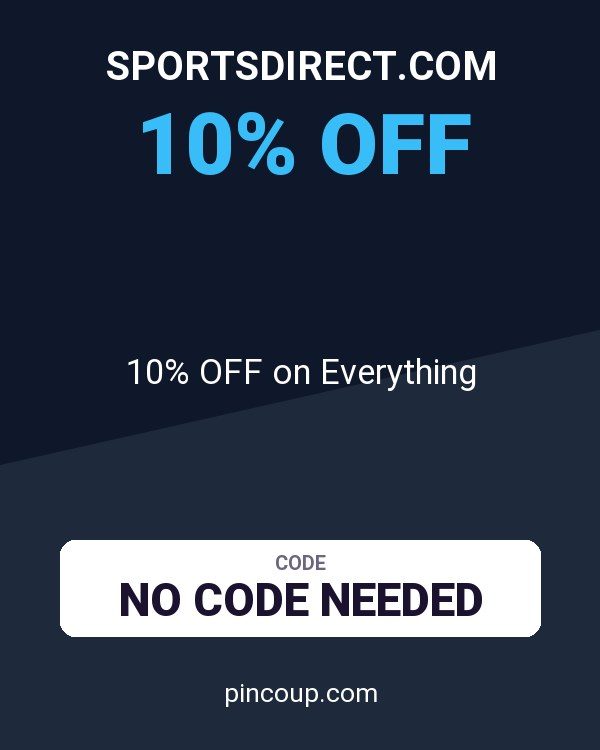 Sportsdirect.com coupon: 10% OFF on Everything