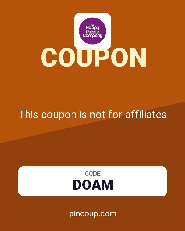 Happy Puzzle: This coupon is not for affiliates