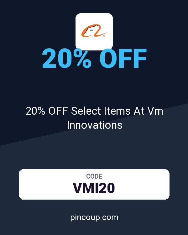 Alibaba coupon: 20% OFF Select Items At Vm Innovations