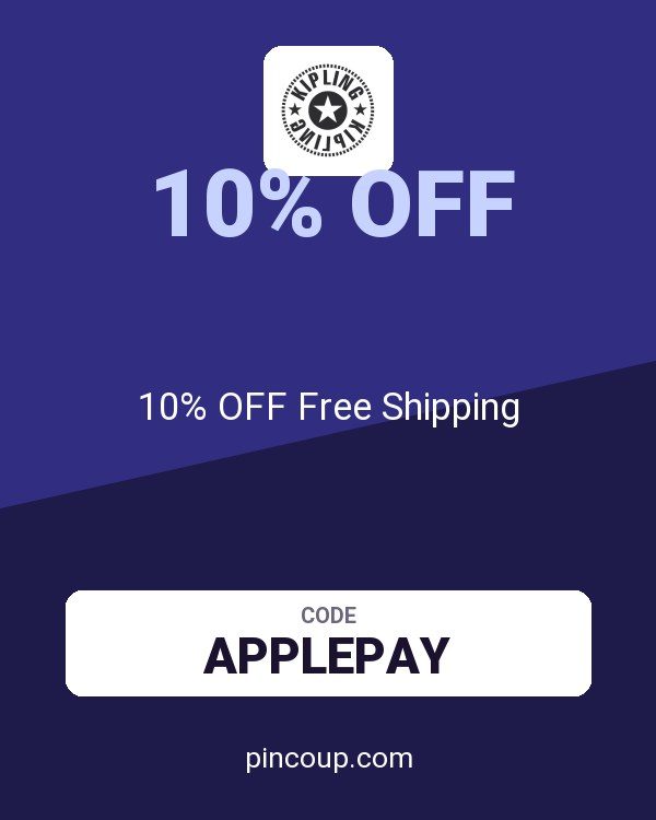 Kipling coupon: 10% OFF Free Shipping