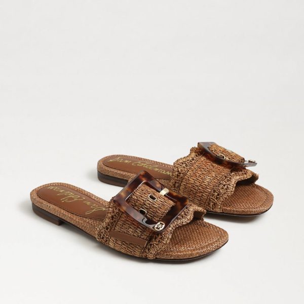 Bambi Slide Sandal Cuoio at Sam Edelman