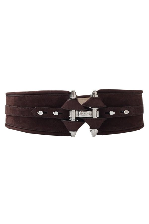 Chocolate Obsedia Waist Belt at Marissa Collections
