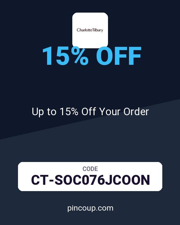 Charlotte Tilbury CA coupon: Up to 15% Off Your Order