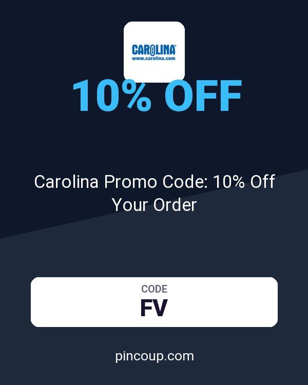 Carolina Promo Code: 10% Off Your Order