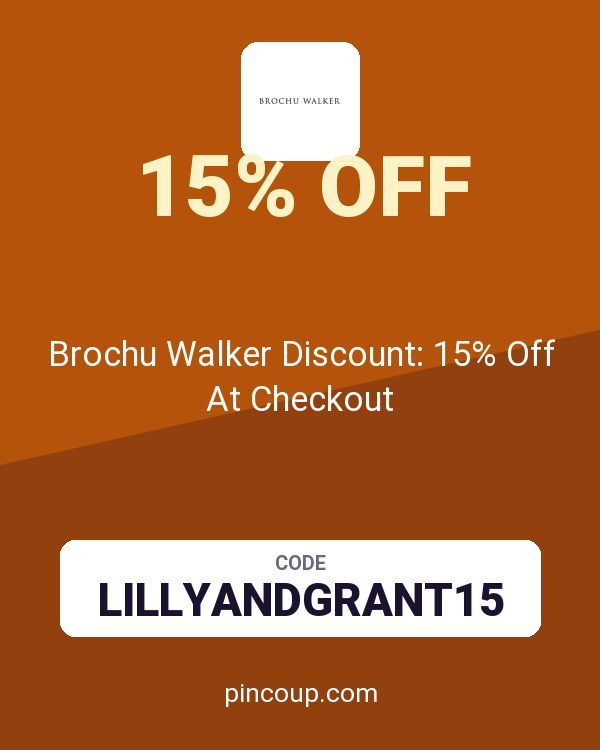 Brochu Walker Discount: 15% Off At Checkout