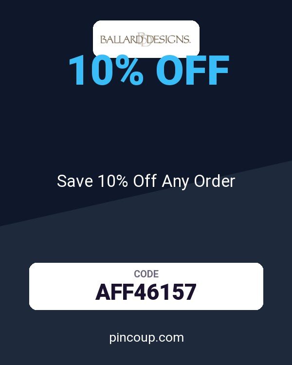 Ballard Designs coupon: Save 10% Off Any Order