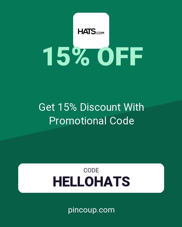 Hats.com coupon: Get 15% Discount With Promotional Code