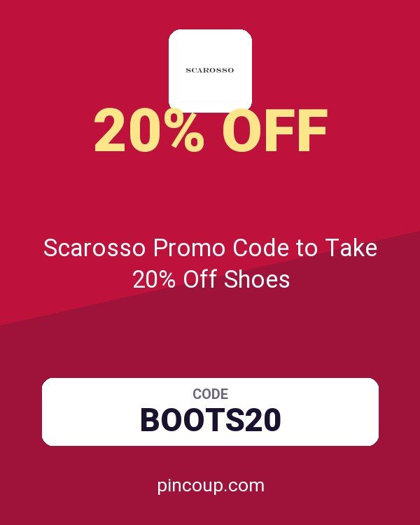 Scarosso Srl coupon: Scarosso Promo Code to Take 20% Off Shoes