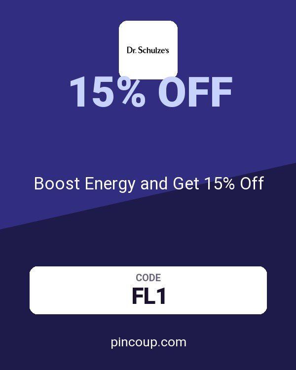 Dr. Schulze's coupon: Boost Energy and Get 15% Off