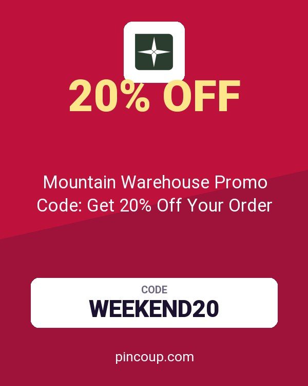 Mountain Warehouse Promo Code: Get 20% Off Your Order