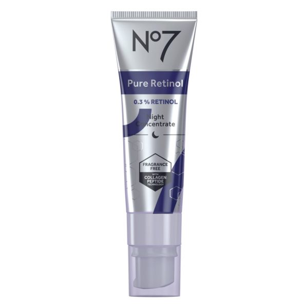 No7 Pure Retinol 0.3% Retinol Night Concentrate 1 fl oz at No7 Beauty