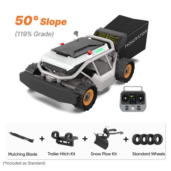 All-Season 50° (119% Grade) Slope Bundle with S1 4WD 18Ah (Grip Tread Tires Edition) at Reemo Innovation Limited