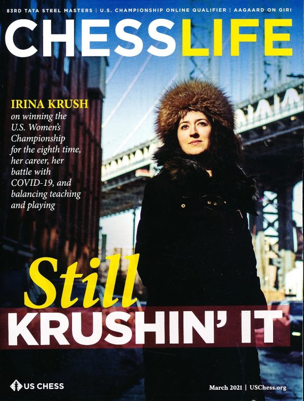 CLEARANCE - Chess Life Magazine - March 2021 Issue at House of Staunton