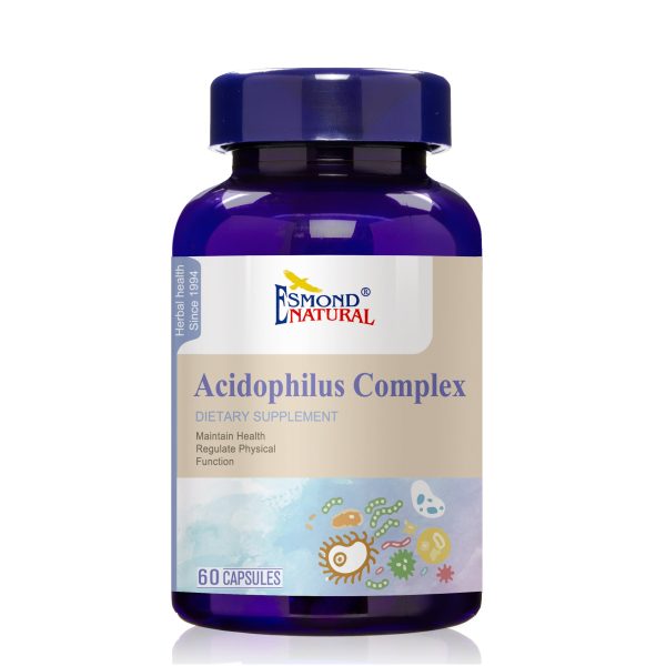 Acidophilus Complex (Supports Gastro-Intestinal Health & Physical Functions), USA, FDA, GMP, NPAC-13.6mg, 60 Capsules at Esmond Natural