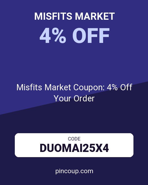 Misfits Market Coupon: 4% Off Your Order