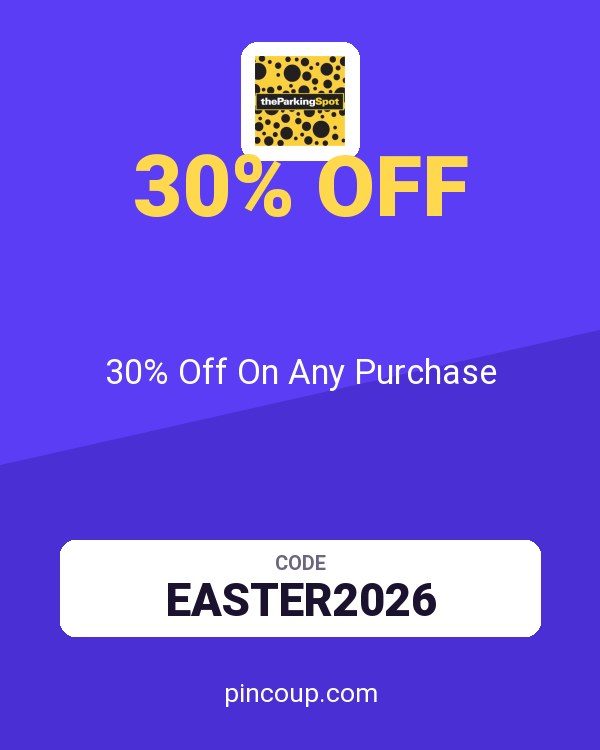 The Parking Spot coupon: 30% Off On Any Purchase