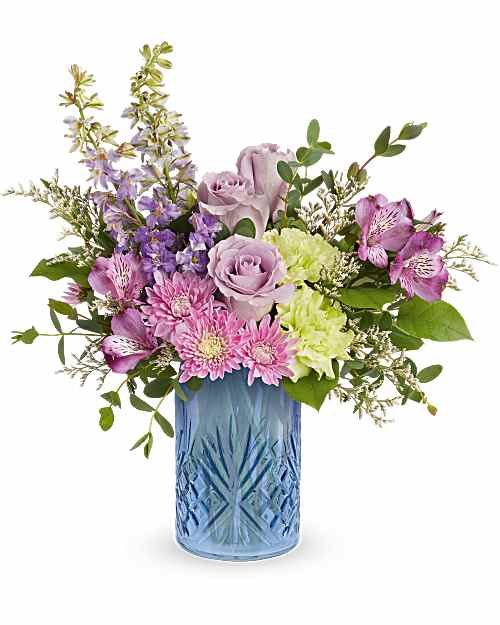 Multi-Colored | Mixed Bouquets | Garden Whimsy Bouquet | Same Day Flower Delivery by Teleflora