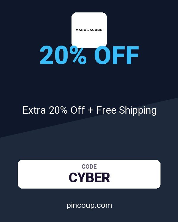 Marc Jacobs coupon: Extra 20% Off + Free Shipping
