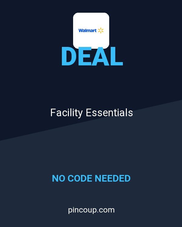 Walmart.com coupon: Facility Essentials