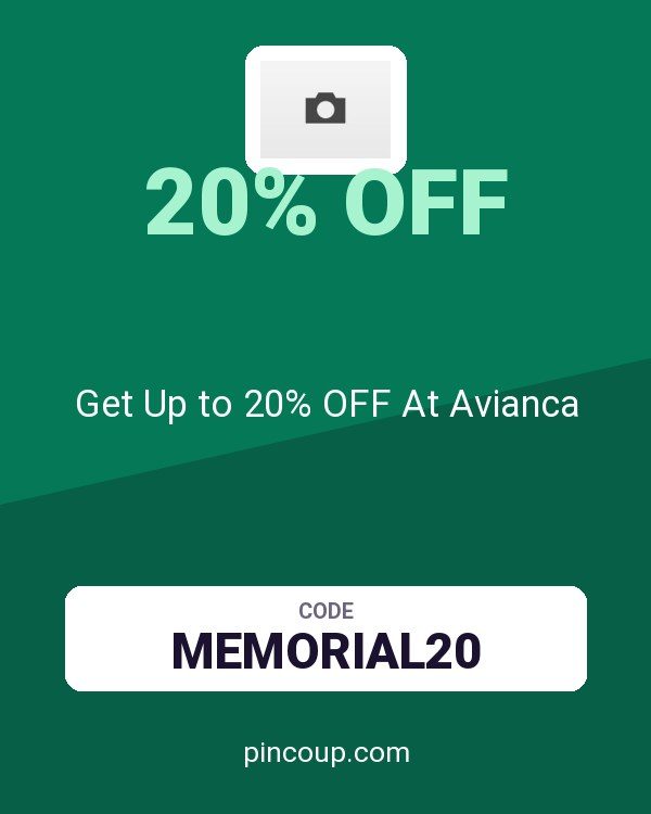 Get Up to 20% OFF At Avianca