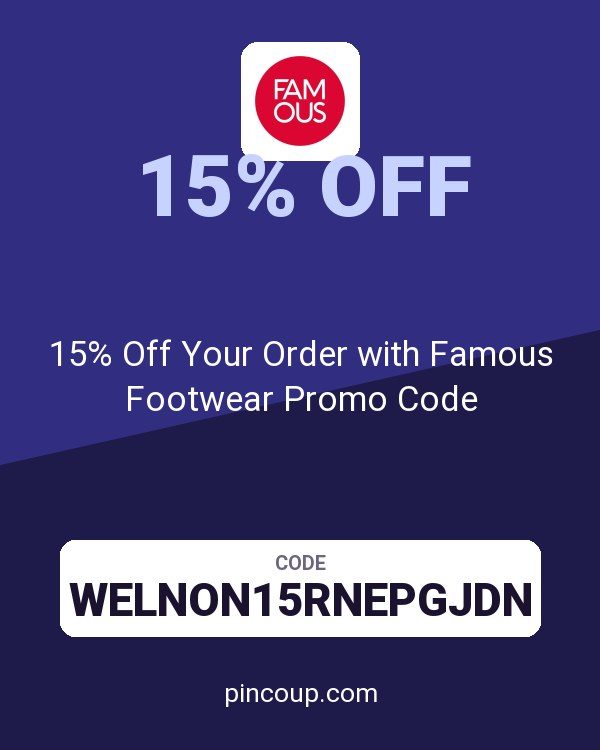 15% Off Your Order with Famous Footwear Promo Code