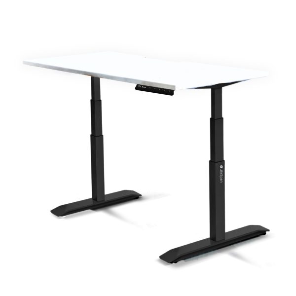 Standing Desk SD900 - White / 60" / Black at LifeSpan Fitness