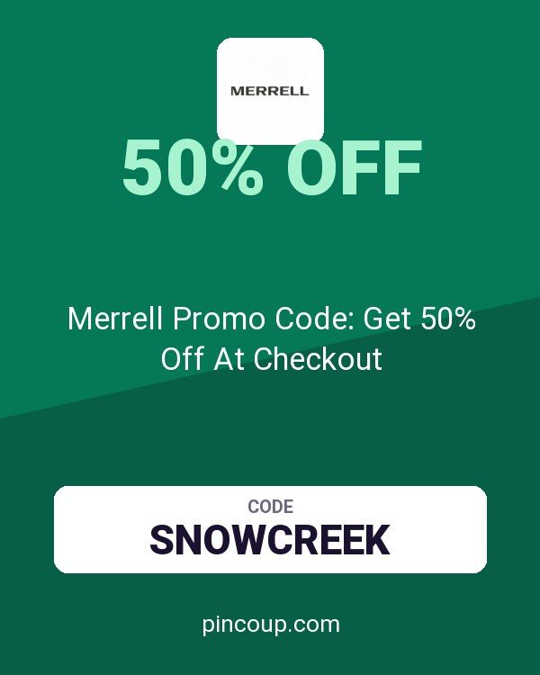 Merrell Promo Code: Get 50% Off At Checkout