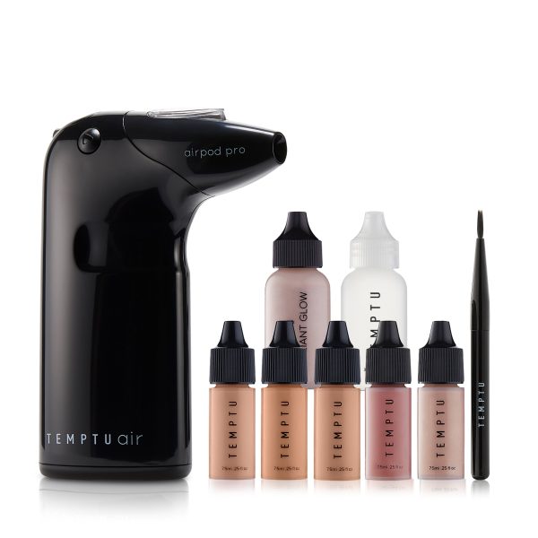 TEMPTU Air Glowing Complexion Airbrush Kit - PERFECT CANVAS - Semi-matte/Natural / Light to Medium at TEMPTU PRO