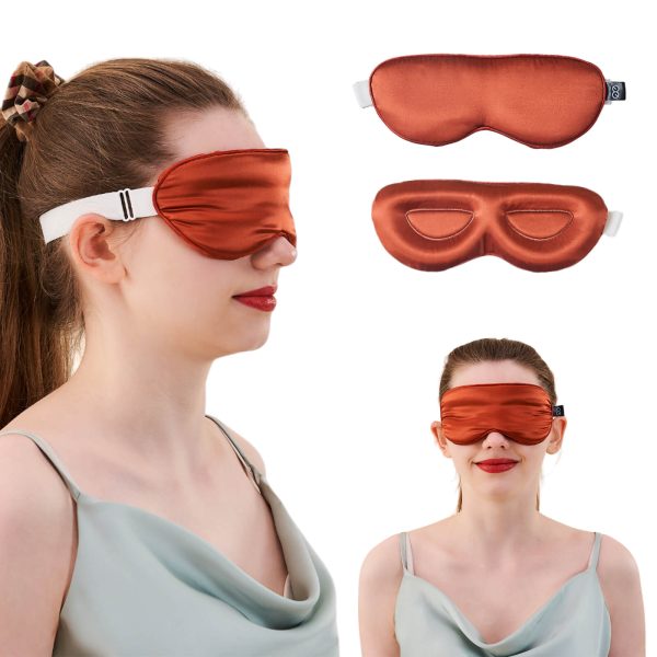23MM Mulberry Silk 3D Contour Eye Mask with Sleeping Earplugs - Dusk at Promeed