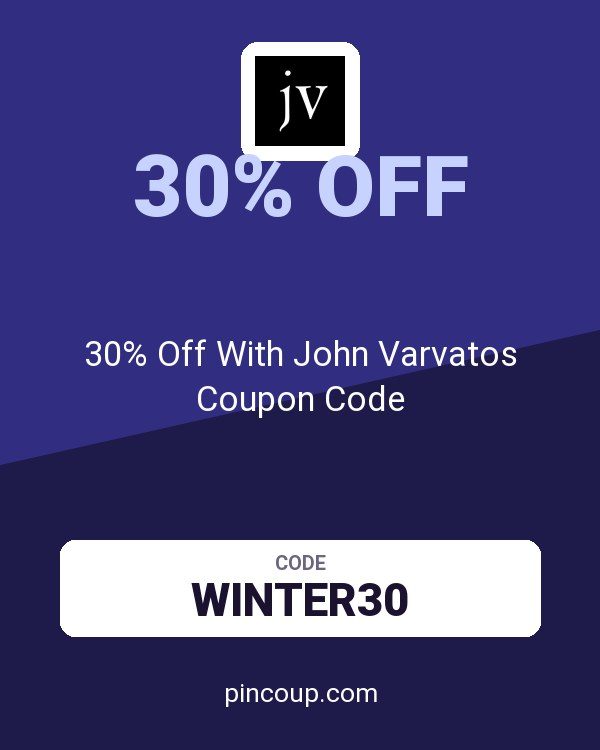 30% Off With John Varvatos Coupon Code