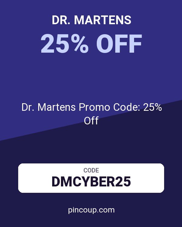 Dr. Martens Promo Code: 25% Off