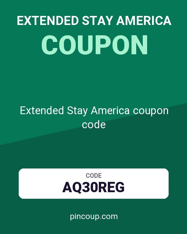 Extended Stay America coupon code