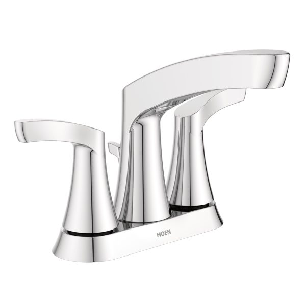 Danika Two-handle Centerset Bathroom Sink Faucet at Moen