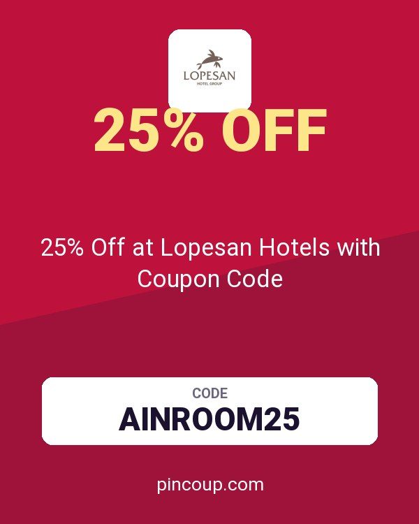 25% Off at Lopesan Hotels with Coupon Code