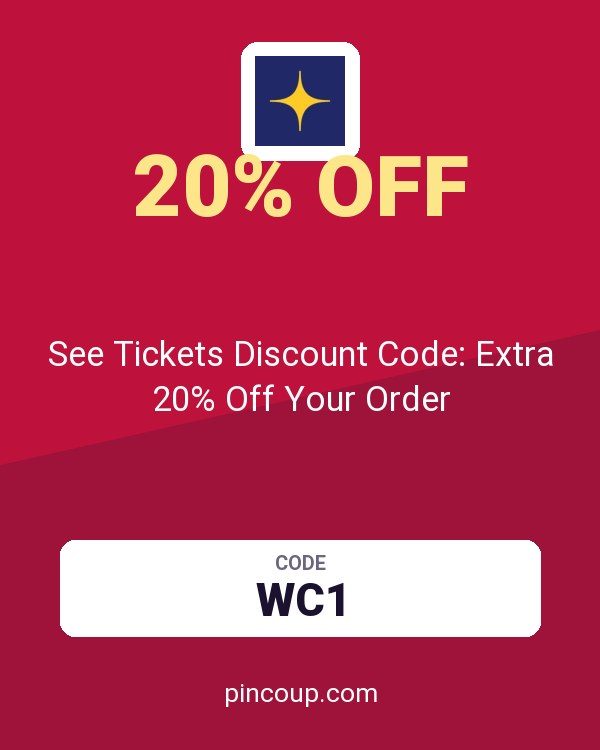 See Tickets by Eventim coupon: See Tickets Discount Code: Extra 20% Off Your Order